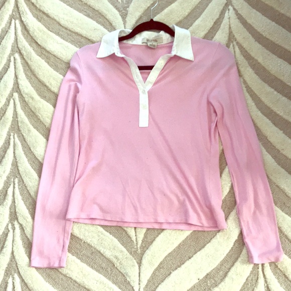 Light pink Michael Kors l Collared shirt - Picture 1 of 1